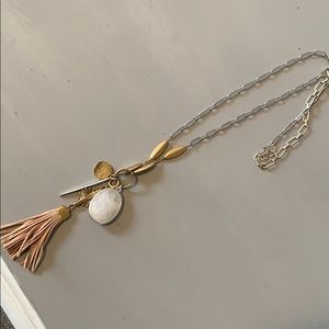 Stella & Dot two way statement necklace